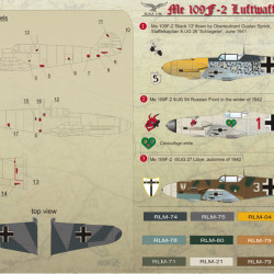 Me 109 F-2 Part 1 48-048 Scale 1/48