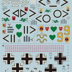 Me 109 F-2 Part 2 48-049 Scale 1/48