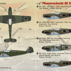 Me-109 D 48-024 Scale 1/48