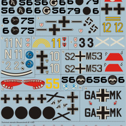 Messerschmitt 109-D 72-032 Scale 1/72