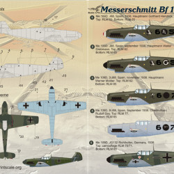 Messerschmitt 109-D 72-032 Scale 1/72