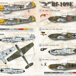 Messerschmitt Bf-109 E 144-014 Scale 1/144