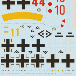 Messerschmitt Bf-109 G-6 Part 1 32-030 Scale 1/32