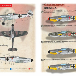 Messerschmitt Bf-109 G-6 Part 1 32-030 Scale 1/32