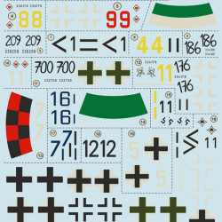 Messerschmitt Bf.109K 72-146 Scale 1/72