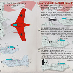 Messerschmitt Me.163 Komet 72-303 Scale 1/72