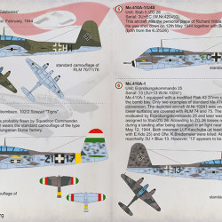 Messerschmitt Me.210 Me.410 Hornisse 72-298 Scale 1/72