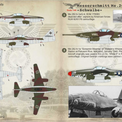 Messerschmitt Me.262 «Schwalbe» 48-100 Scale 1/48