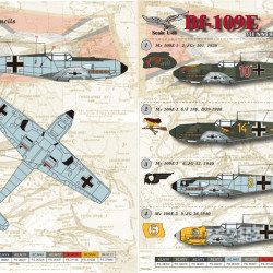 Messershmit Me-109 E Part 1 48-029 Scale 1/48