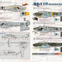 Messershmit Me-110 72-035 Scale 1/72