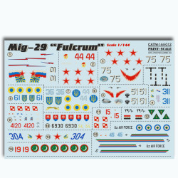 Mig-29 144-012 Scale 1/72