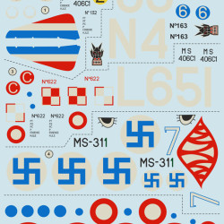 Morane-Saulnier MS. 406 48-079 Scale 1/48