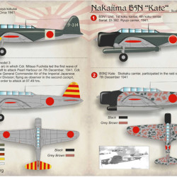 Nakajima B5N Kate 72-172 Scale 1/72