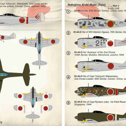 Nakajima Ki-44 Shoki Part-1 48-149 Scale 1/48