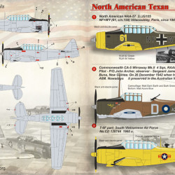 North American Texan 72-151 Scale 1/72