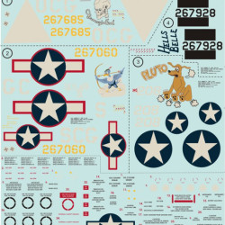 P-38 Lightning 48-037 Scale 1/48