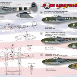 P-38 Lightning 48-037 Scale 1/48