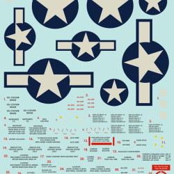 P-38 Lightning part-2 32-010 Scale 1/32