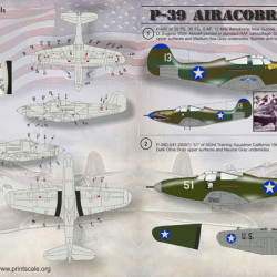 P-39 Airacobra 72-077 Scale 1/72