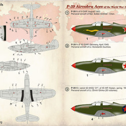 P-39 Aircobra Aces of the World War II 72-333 Scale 1/72