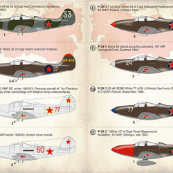 P-39 Aircobra Aces of the World War II 72-333 Scale 1/72
