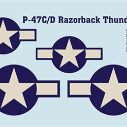 P-47 C/D Razorback Robert S. Jonson Part 2 48-264 Scale 1/48