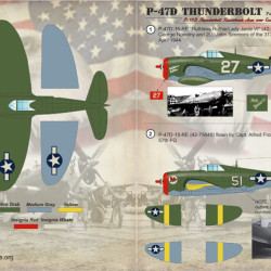 P-47 D Thunderbolt part 1 48-077 Scale 1/48