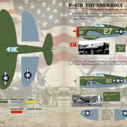 P-47D Thunderbolt 72-128 Scale 1/72