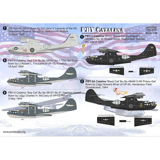 PBY-5 Catalina 48-068 Scale 1/48