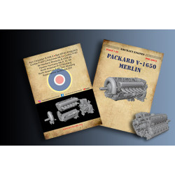 Packard V-1650 Merlin PSR48025 Scale 1/48