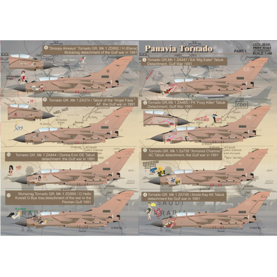 Panavia Tornado Part-1 48-040 Scale 1/48