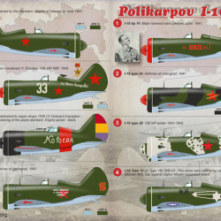 Polikarpov I-16 72-101 Scale 1/72