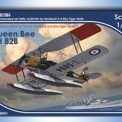 Queen Bee DH.82B PSR48001 Scale 1/48