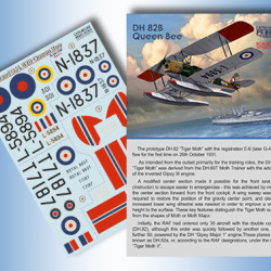 Queen Bee DH.82B PSR48001 Scale 1/48