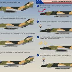 RF-101C 45 TRS 72-042 Scale 1/72