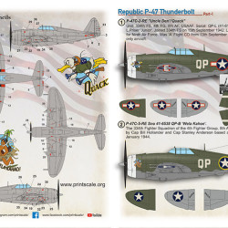 Republic Thunderbolt P-47 Part-1 48-178 Scale 1/48