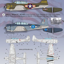 SBD Dauntless & Banshee in Combat. Part 4 48-209 Scale 1/48