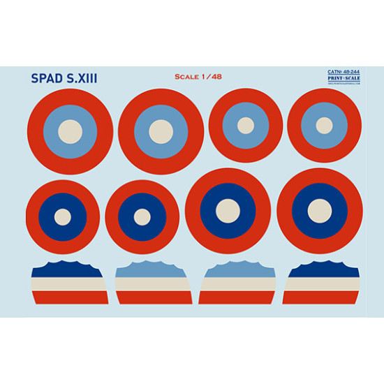 SPAD Xlll Part 1 48-244 Scale 1/48