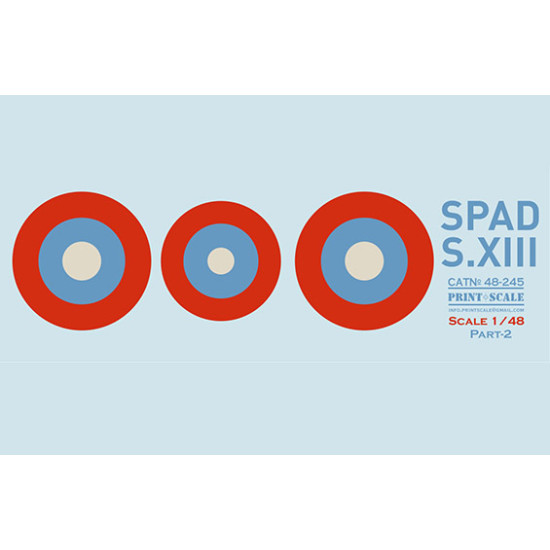 SPAD Xlll Part 2 48-245 Scale 1/48