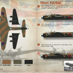 Short Stirling 72-133 Scale 1/72