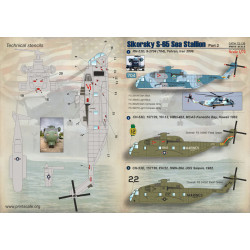 Sikorskky S-65 Sea Stallion Part 2 72-135 Scale 1/72