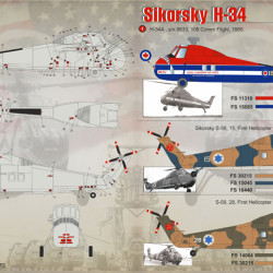 Sikorsky H-34 Part-2 72-092 Scale 1/72