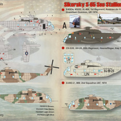 Sikorsky S-65 Sea Stallion Part 1 72-134 Scale 1/72