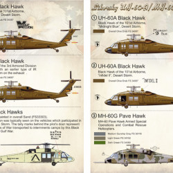 Sikorsky UH-60A/MH-60G 48-107 Scale 1/48