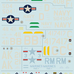 Skyraider Part 2 72-181 Scale 1/72