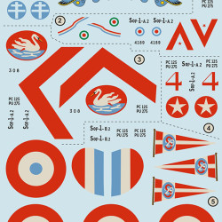 Sopwith 1 1/2 Strutter_decals Part 2 48-276 Scale 1/48