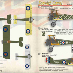 Sopwith Camel Part-1 72-340 Scale 1/72