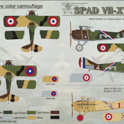 Spad Vll-XVll 72-046 Scale 1/72