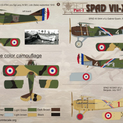 Spad Vll-XVll Part-1 48-046 Scale 1/48