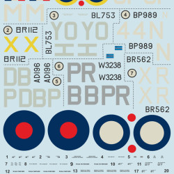 Spitfire MkV Aces Part-2 48-123 Scale 1/48